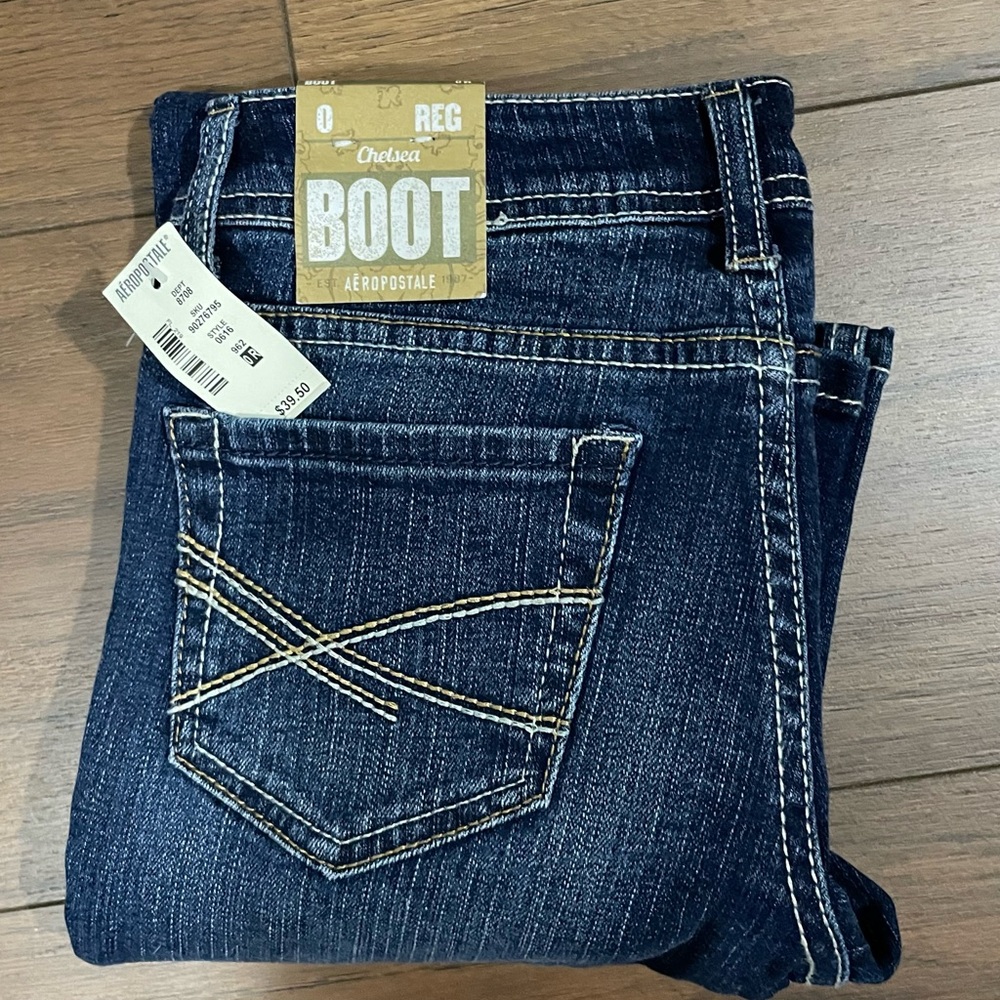 NWT Size 0 aeropostal bootcut jeans